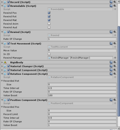 Unity Rewind System (C#) Image