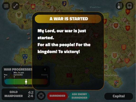 WarEve - Domains' Return screenshot