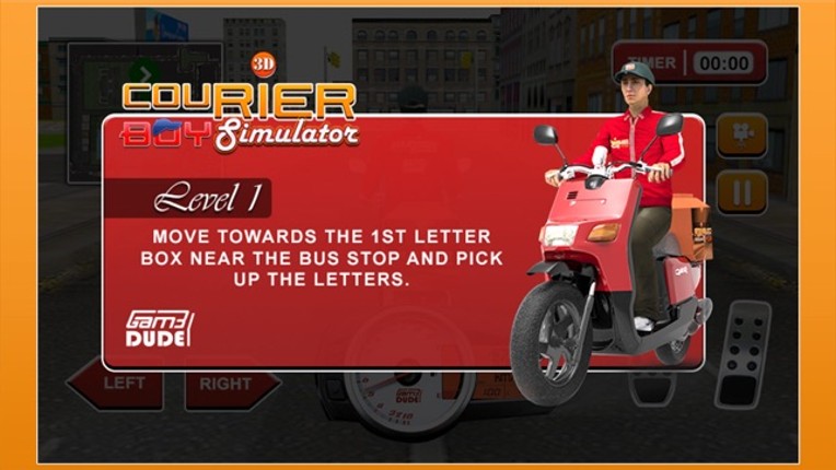 3D Courier Boy Simulator - Best courier, postal service and rider simulation game screenshot