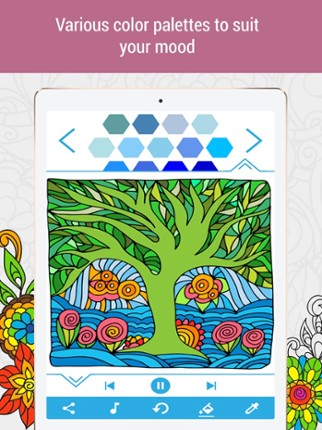 Anti-stress Coloring Book Calm screenshot