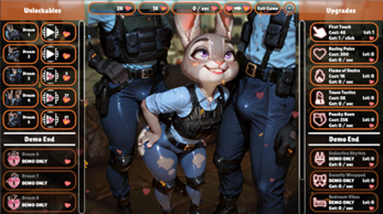 Beauty Clicker: Judy's Dreams screenshot