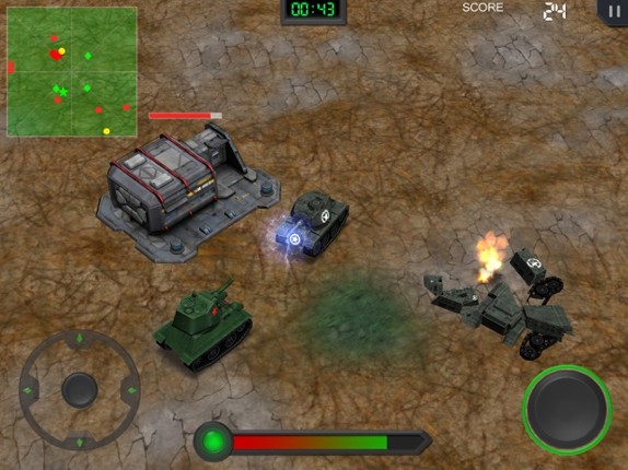 Clash of Mini Tanks screenshot