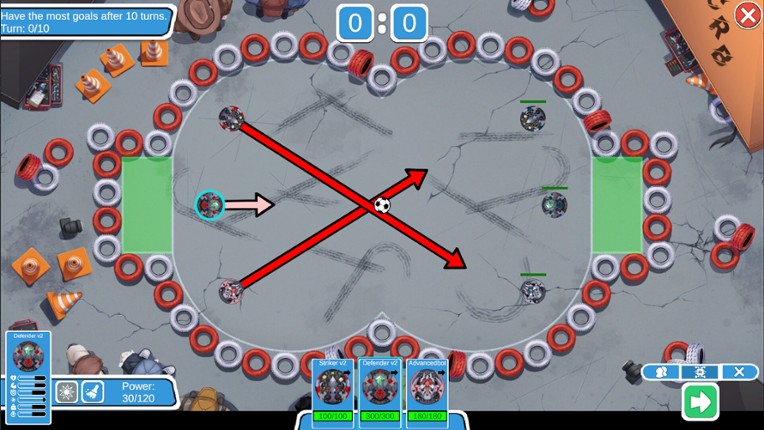 Crazy Robot Ball screenshot