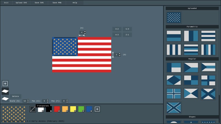 Flag Builder Studio screenshot