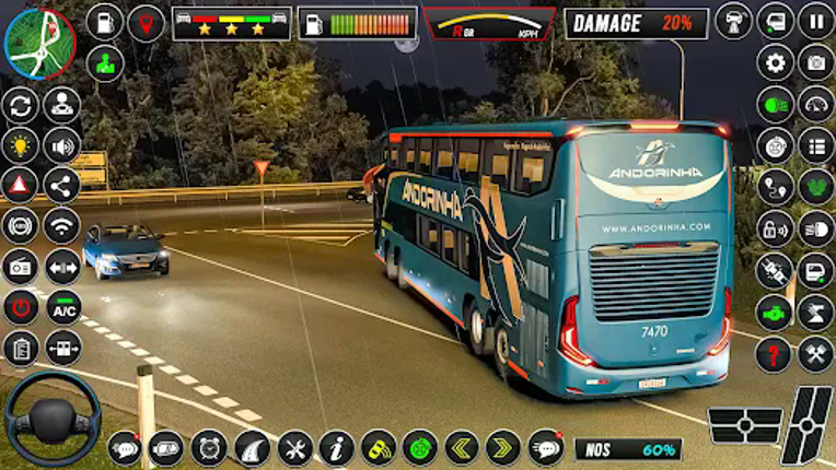 Coach Bus Driving: Offroad Bus screenshot
