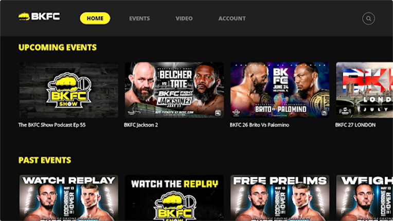 Bare Knuckle BKFC screenshot