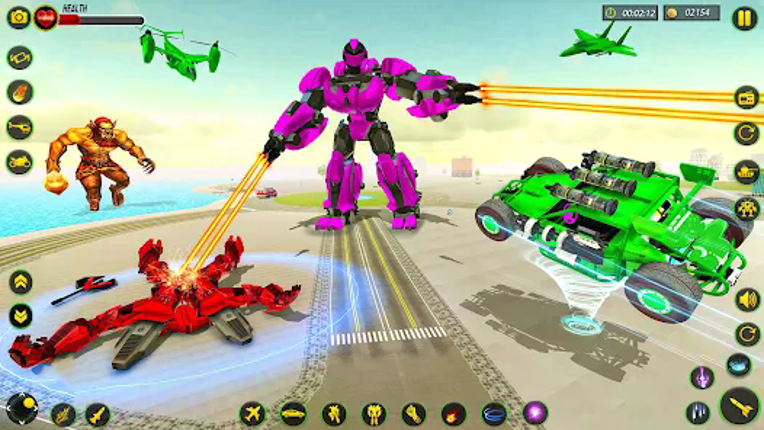 Bee Robot Car Transform Games Image