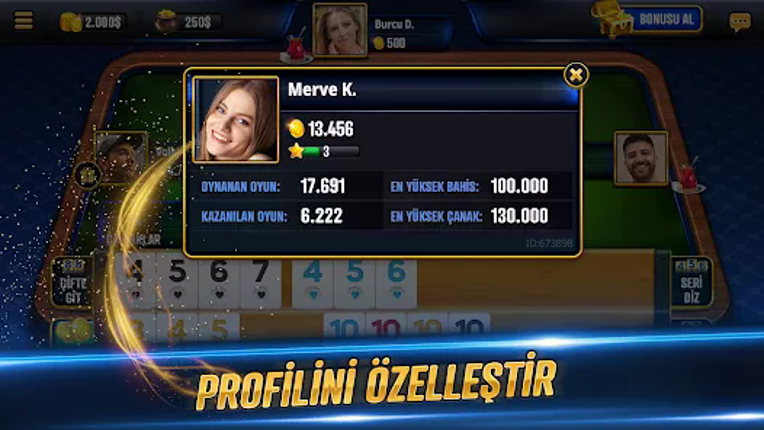 Tekel Okey screenshot