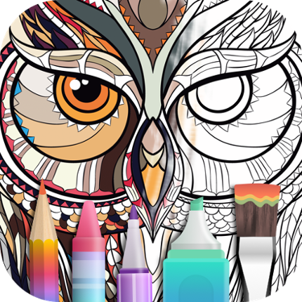 Coloring Book for family Image