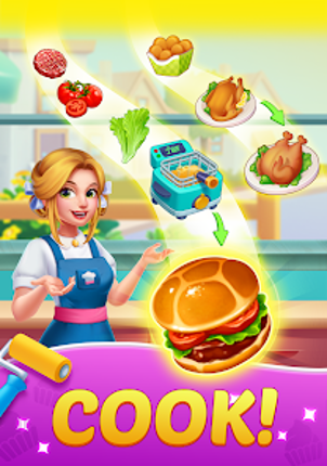 Merge Flavor: Decor Restaurant screenshot