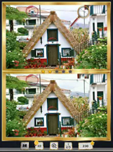 Find 5 Differences in Houses Image