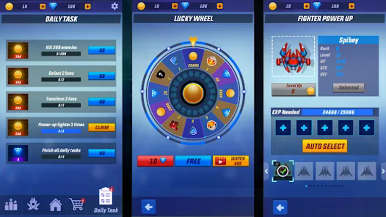 Thunder Fighter Superhero screenshot