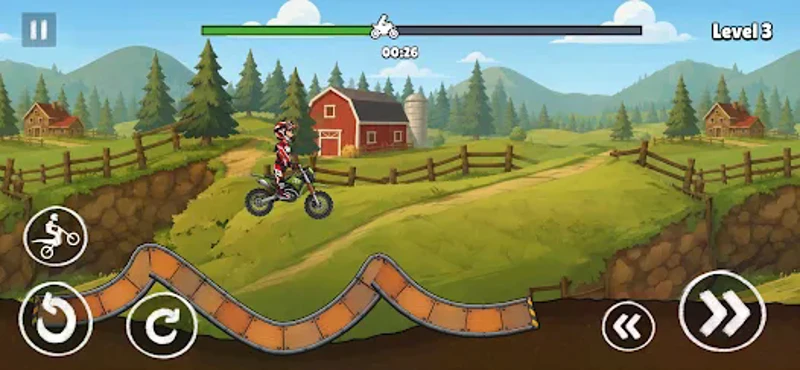 Hill Climb Bike Stunts screenshot