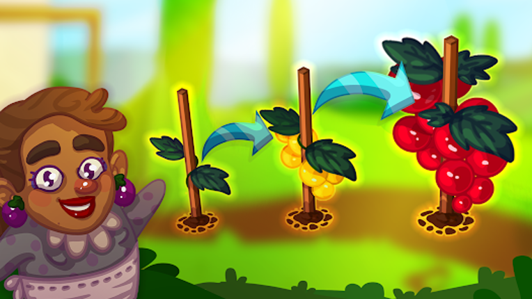 Grape Idle Business - Clicker screenshot