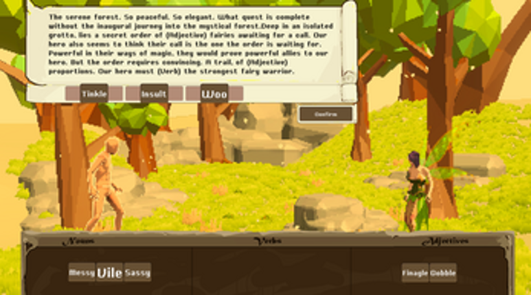 Choose Their Adventure Game: Narrator's Revenge screenshot