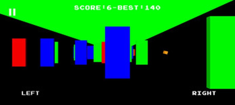 RGB Runner - Retro Arcade Game Image