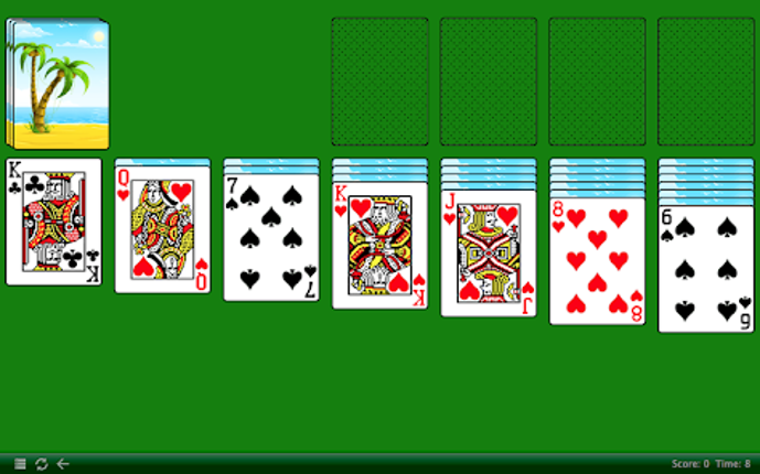 Classic Solitaire HD screenshot