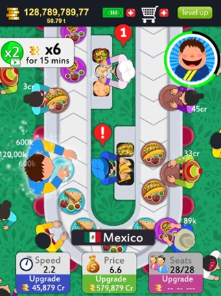 Idle Food Tycoon Game screenshot