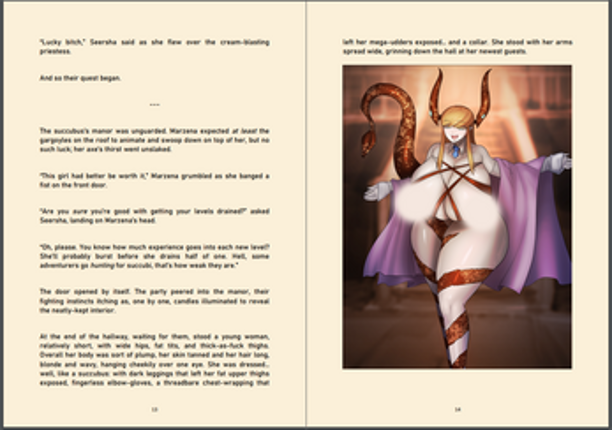 Level Draining - A Vore Fantasy Image