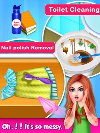 MagicWomen House Cleaning Game screenshot