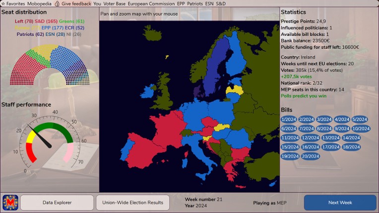 Mobocratic Union screenshot