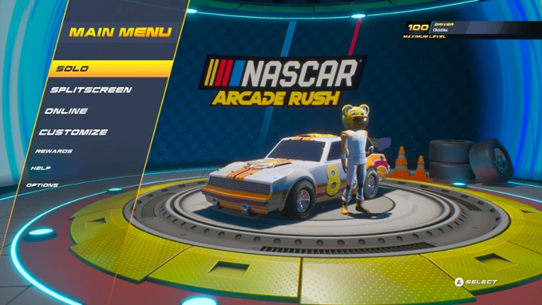 NASCAR Arcade Rush Project-X Edition screenshot