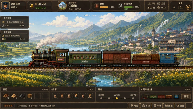 Thousand Miles by Rail Image