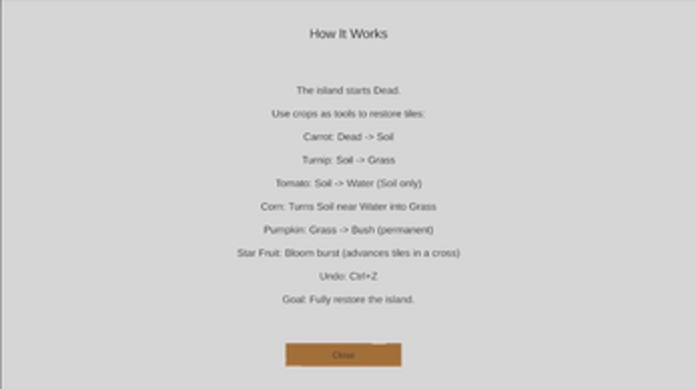 Tiny Island Restoration screenshot