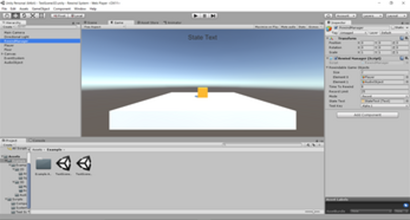 Unity Rewind System (C#) screenshot
