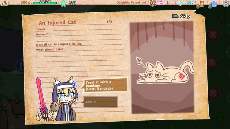 Where is my sword screenshot