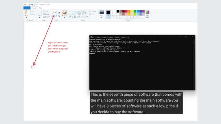 Will anyone buy this Copy Paste girl screenshot