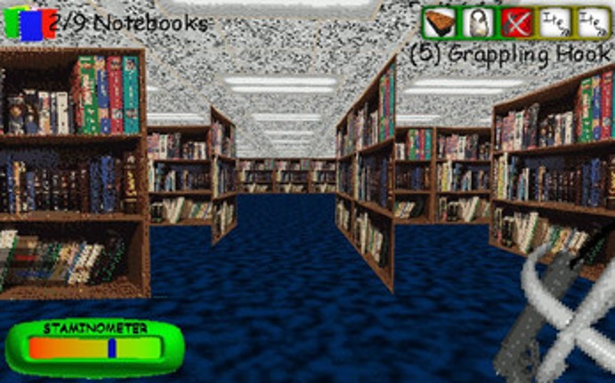 Baldi's Basics But Big Banana Helps Baldi Remastered Image