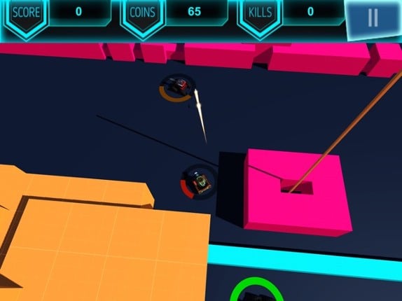 Block Tank Battle 3D screenshot