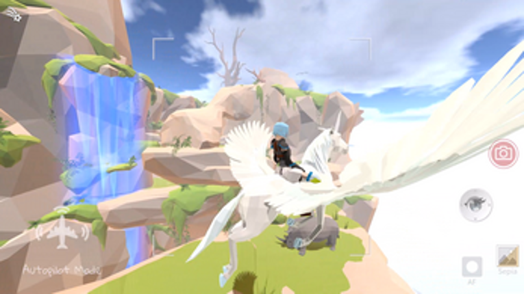 Cavern Canyon Pegasus Unicorn screenshot