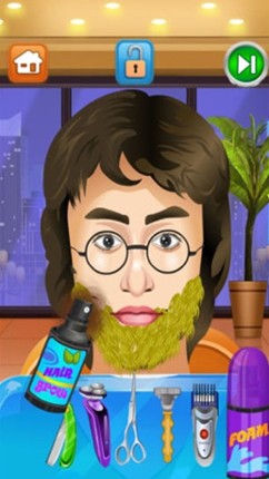 Celebrity Shave Beard Makeover Salon & Spa - hair doctor girls games for kids Image