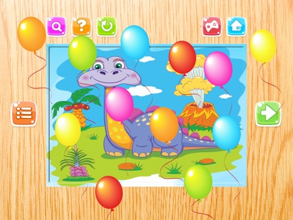 Dino Puzzle Games Free - Dinosaur Jigsaw Puzzles for Kids and Toddler - Preschool Learning Games screenshot