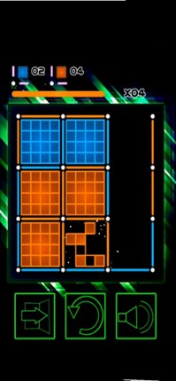 Dots and boxes neon timbiriche screenshot