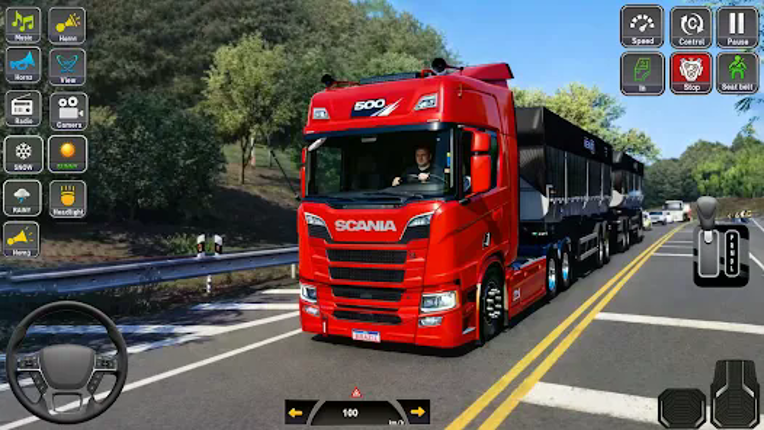 City Truck Game Euro Truck 3d Image