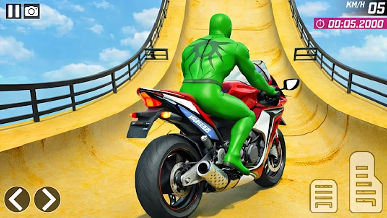 GT Bike Stunt: Moto Bike Game Image