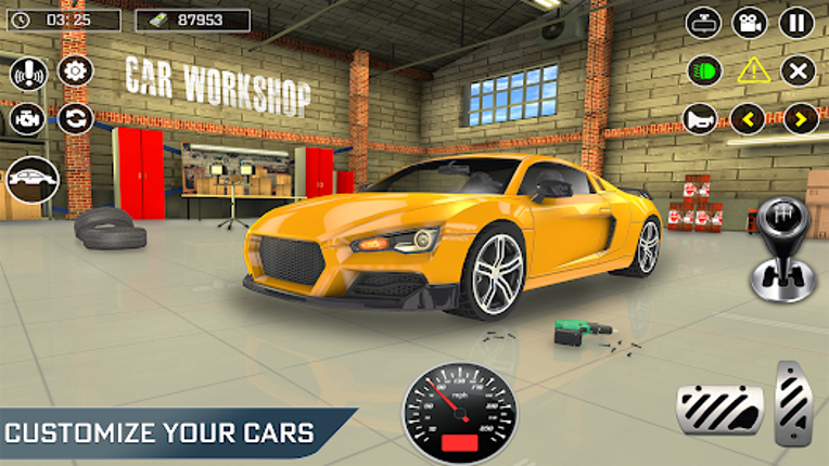 Car Test Junkyard Racing Game Image