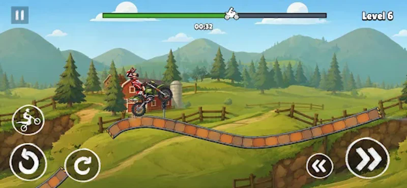 Hill Climb Bike Stunts screenshot