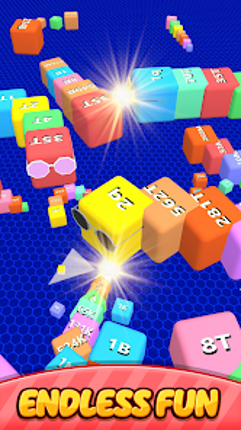 2048 Snake : Number Cube Snake screenshot
