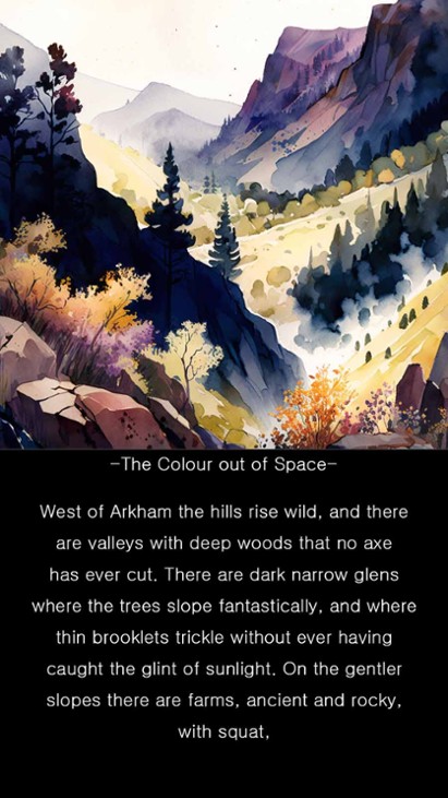 Games like 10-H. P. Lovecraft-The Color out of Space