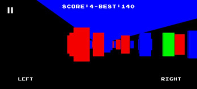 RGB Runner - Retro Arcade Game Image