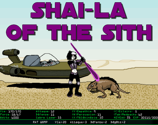 Games like SHAI-LA OF THE SITH - "Star Wars" fangame RPG