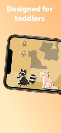 Kids Animal Puzzle Sorter Game screenshot