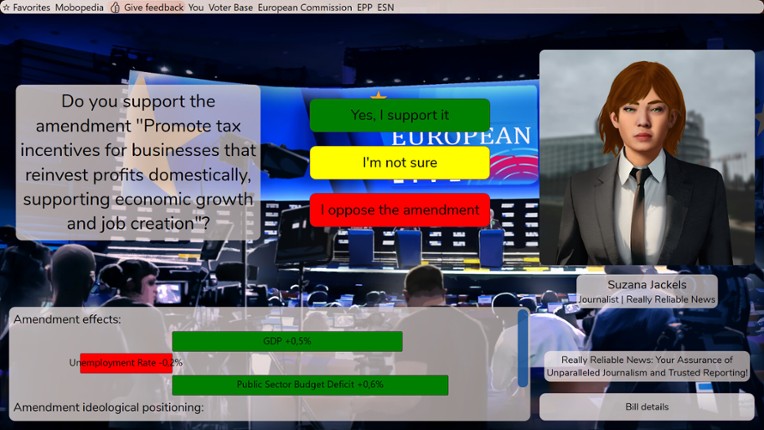 Mobocratic Union screenshot