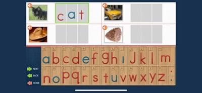 Montessori Movable Alphabet Image