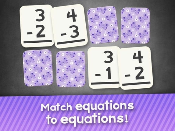 Subtraction Flash Cards Math Games for Kids Free Image