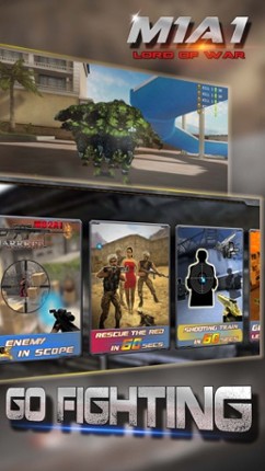 Thompson M1A1: Submachinegun, Simulator, Trivia Shooting Game - Lord of War screenshot